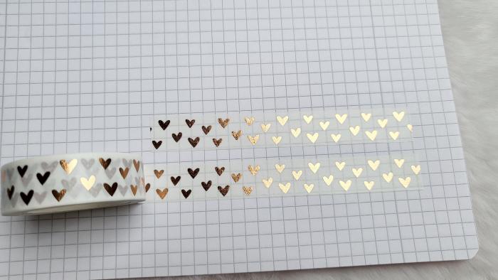 Washi Tape Herzen